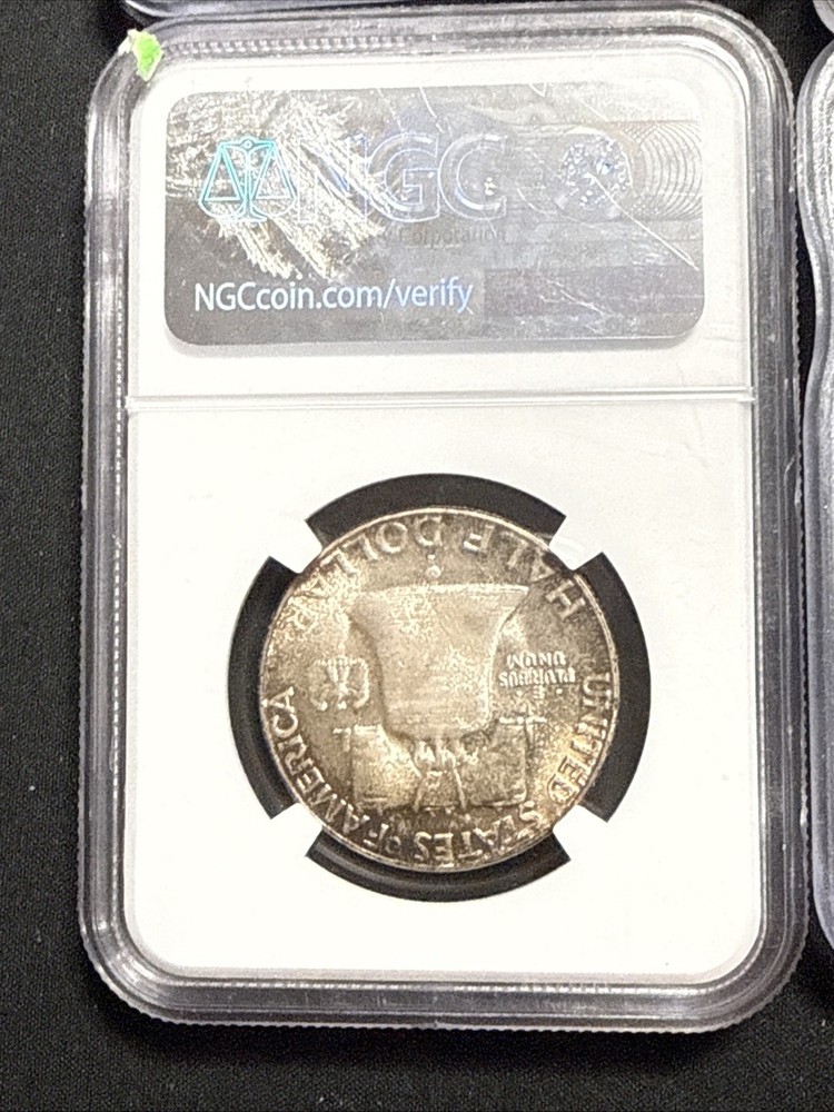 6 Silver Slabs Halves Lot