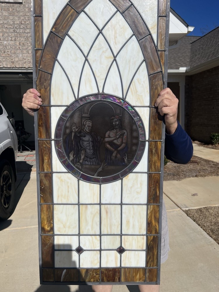 Stained Glass Window Called, “The choice”