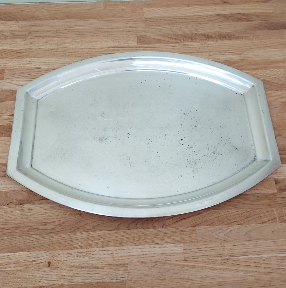 Vintage 5-Piece Silver Plate Tea Set Marked ALD