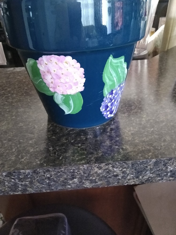 decorative ceramic plant pot