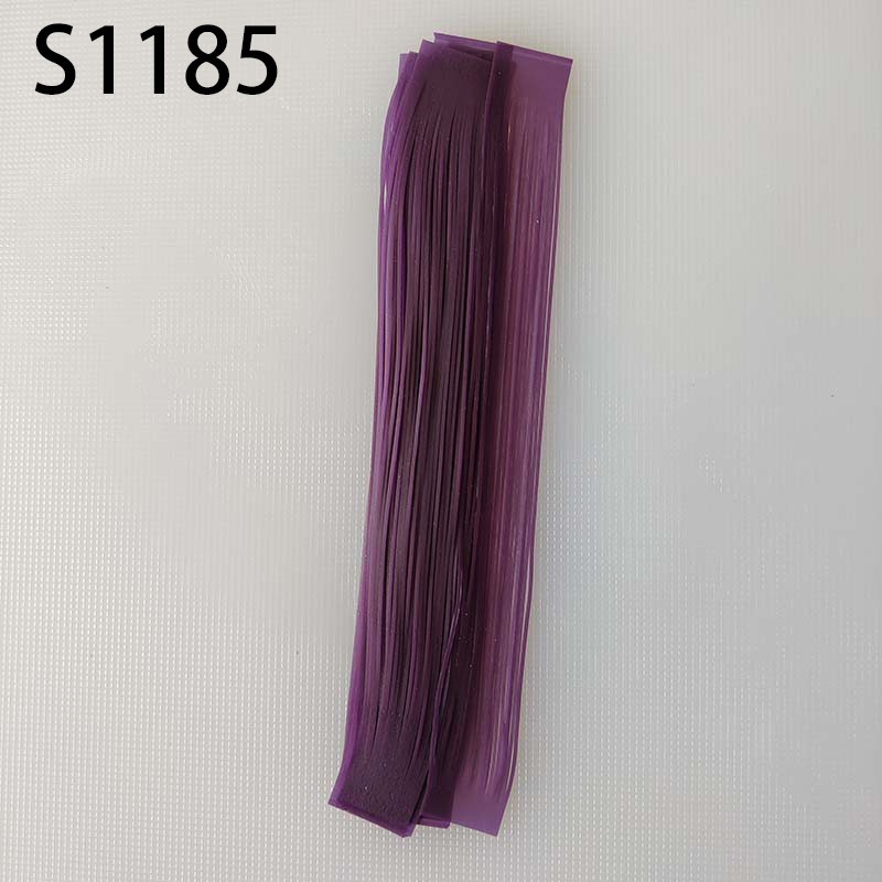 Std1159-1192 Silicone Skirt Tab Replacement Material Jig Lure Skirts 100ct