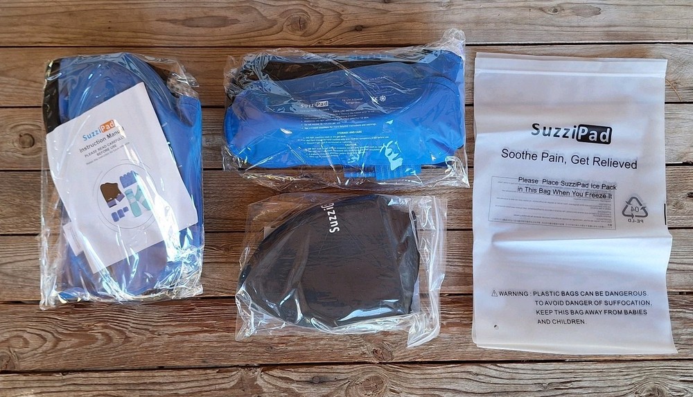 SuzziPad Cold Therapy Cap & Socks & Gloves