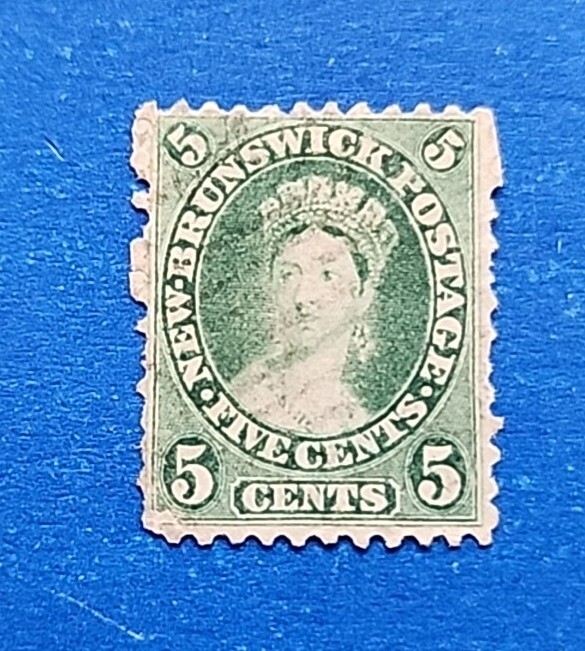 New Brunswick Stamp, Scott 8 Used