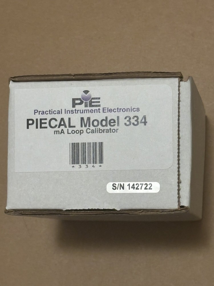 PIE 334 Milliamp Loop Calibrator, 4-20mA