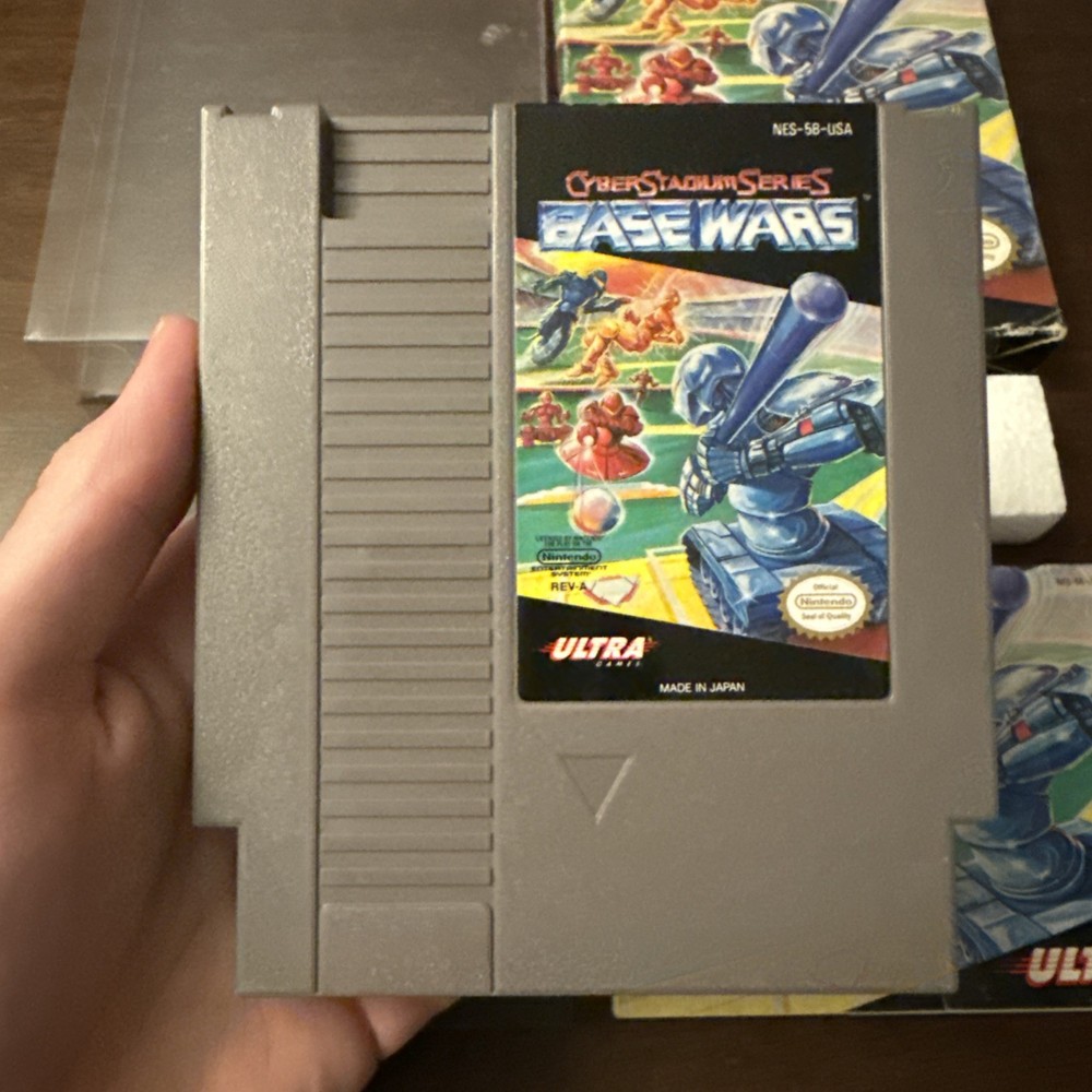 Base Wars (Nintendo NES) Complete - Tested - Authentic