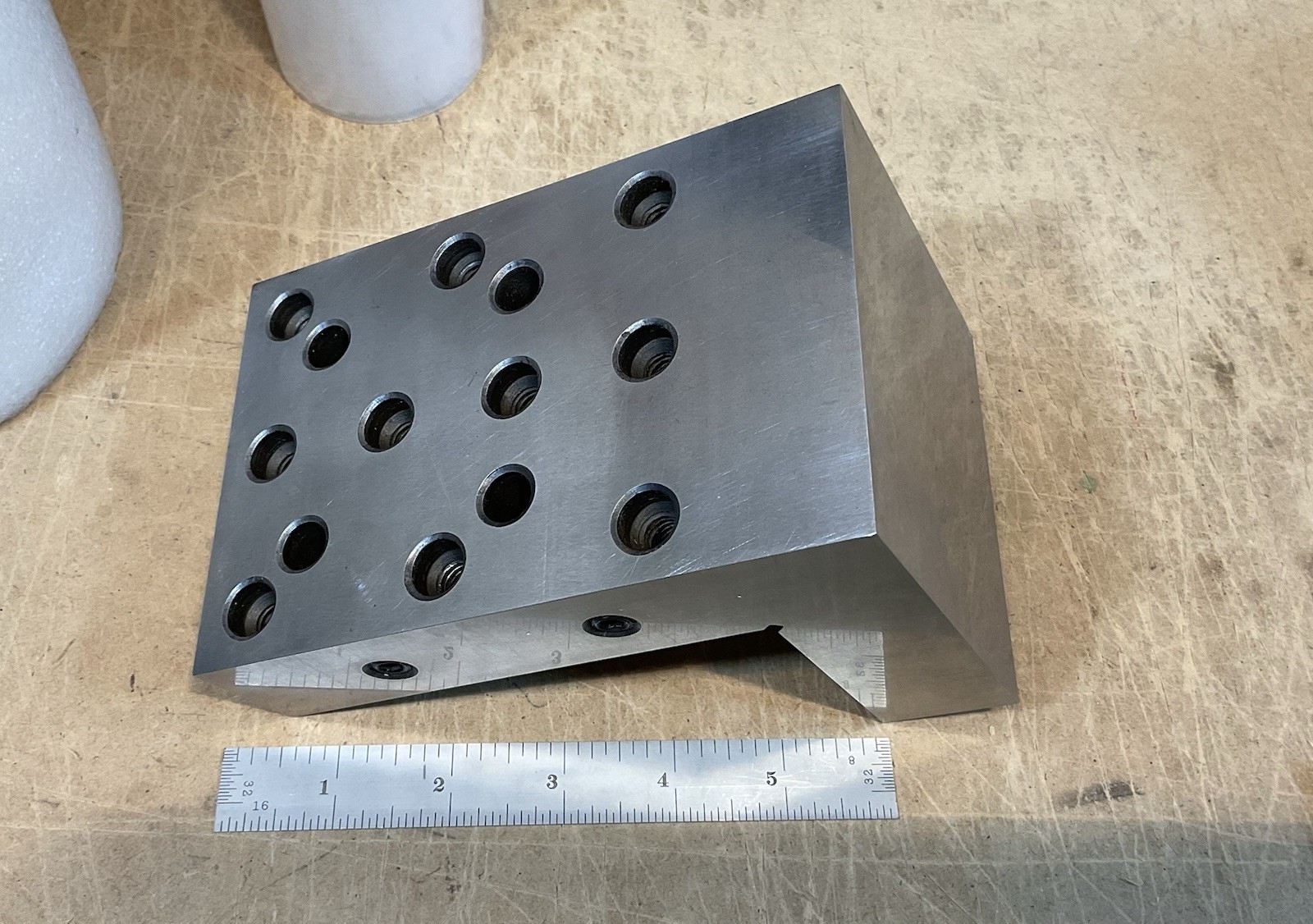 Suburban Tool AP-446-S2 Precision Sine Set Angle Plate 4"x4"x6" Machinist Tool