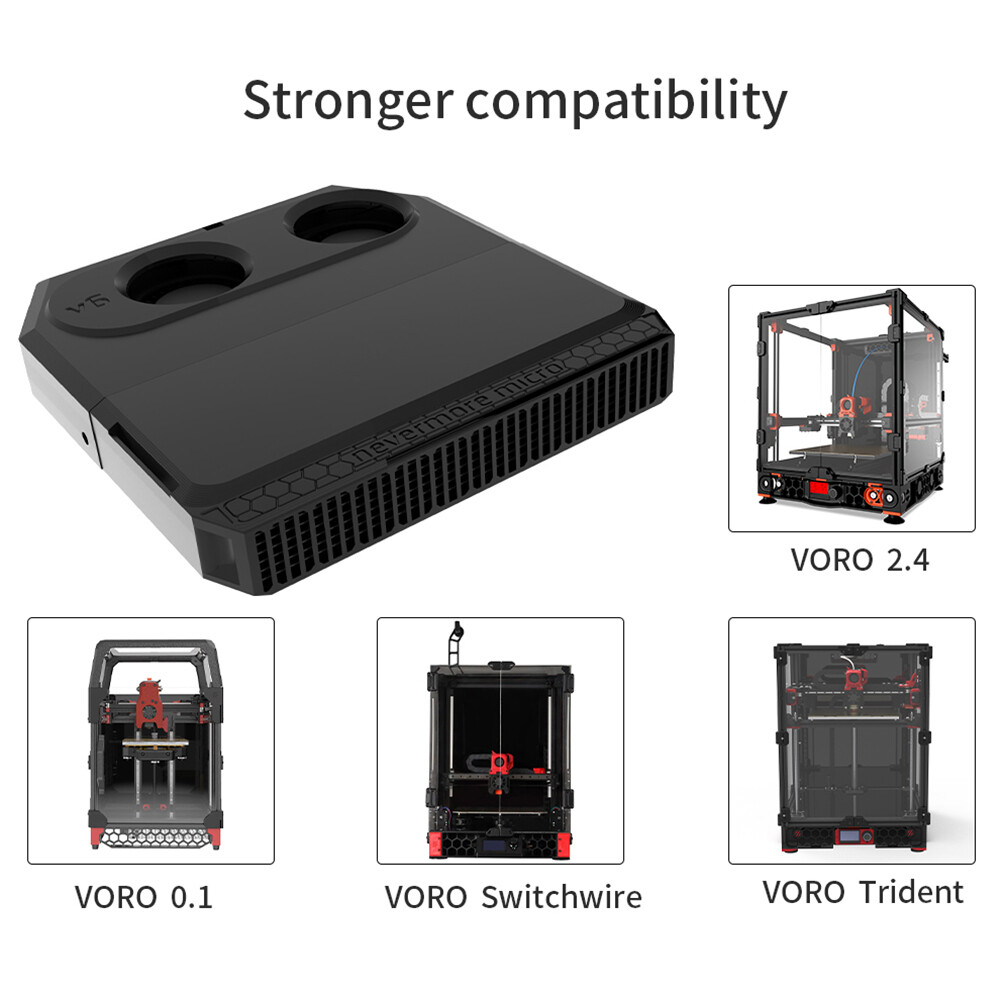 3D Printer Nevermore V6 Activated Carbon Filters Accessory Compatible P0B0