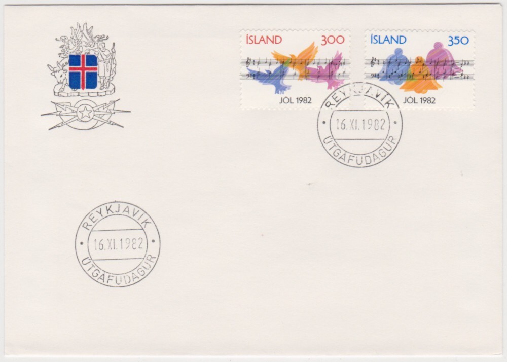 Iceland FDC 1982, Christmas