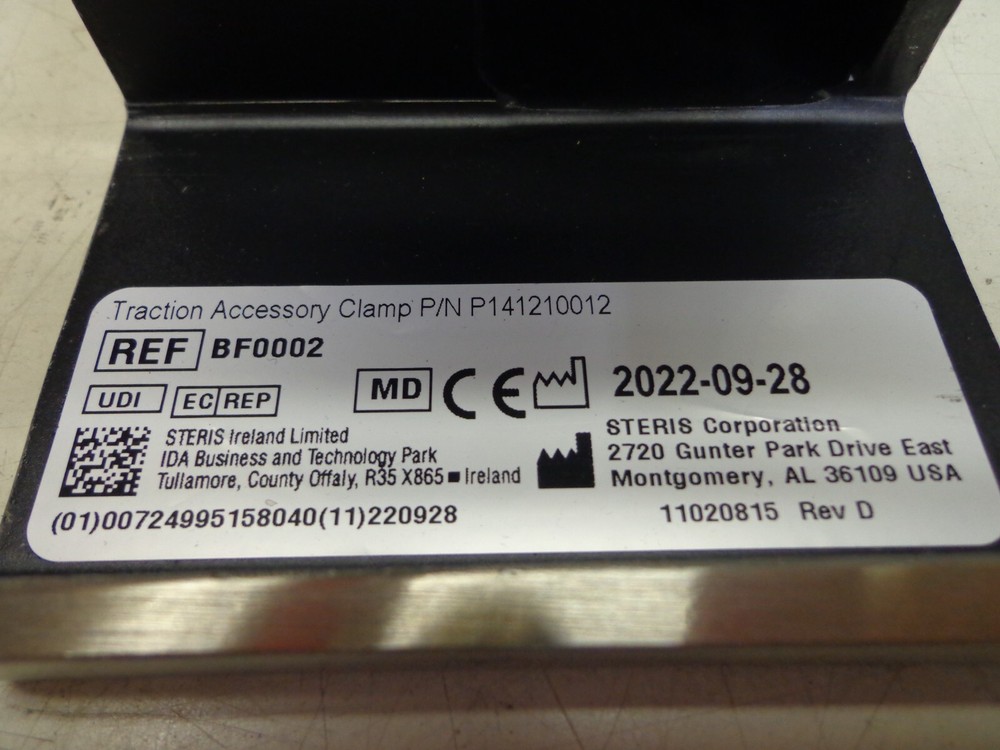 STERIS Traction Accessory Clamp BF0002