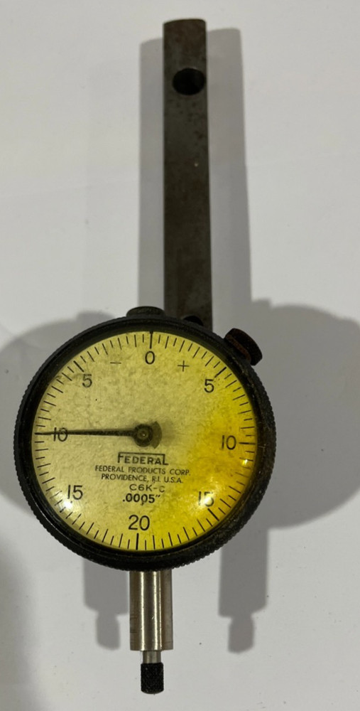 FEDERAL Dial Indicator  No. C6K-C .0005" Range