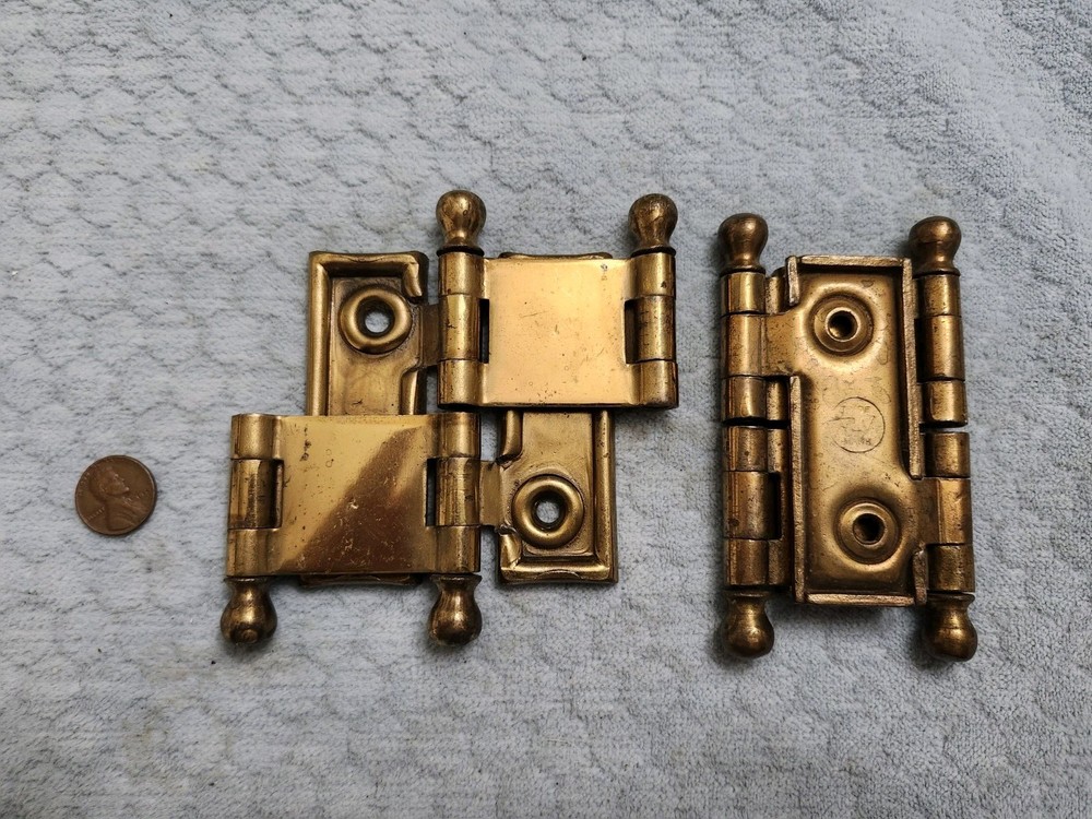 Ball Top Bifold Hinges NOS