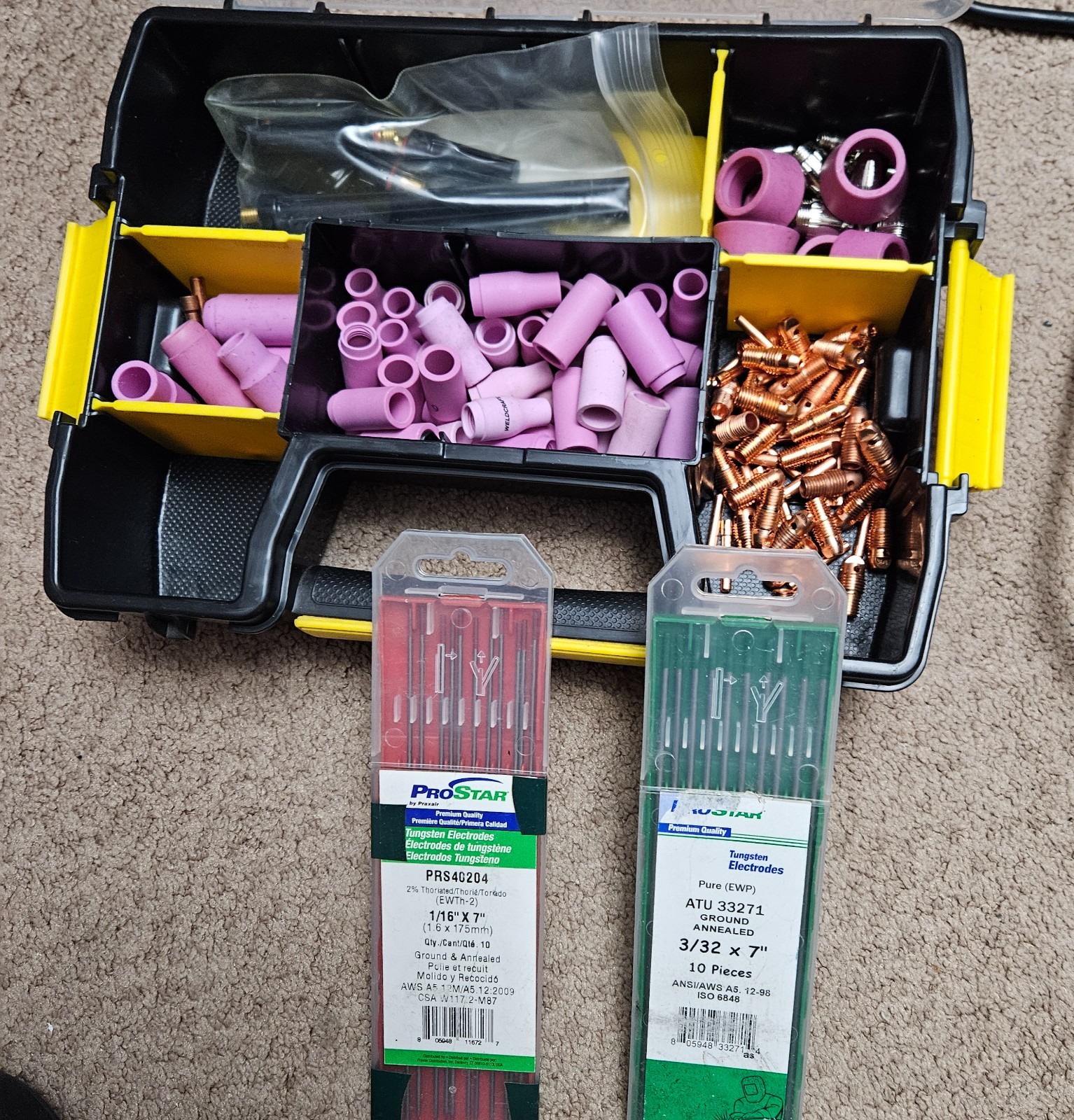 NEW/NEVER USED - Everlast PowerTIG 250EX 250AMP AC/DC TIG STICK PULSE WELDER alu