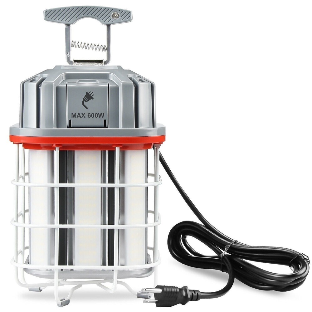 100W LED Temporary String Work Light Linkable Constraction JobSite Light 5000K