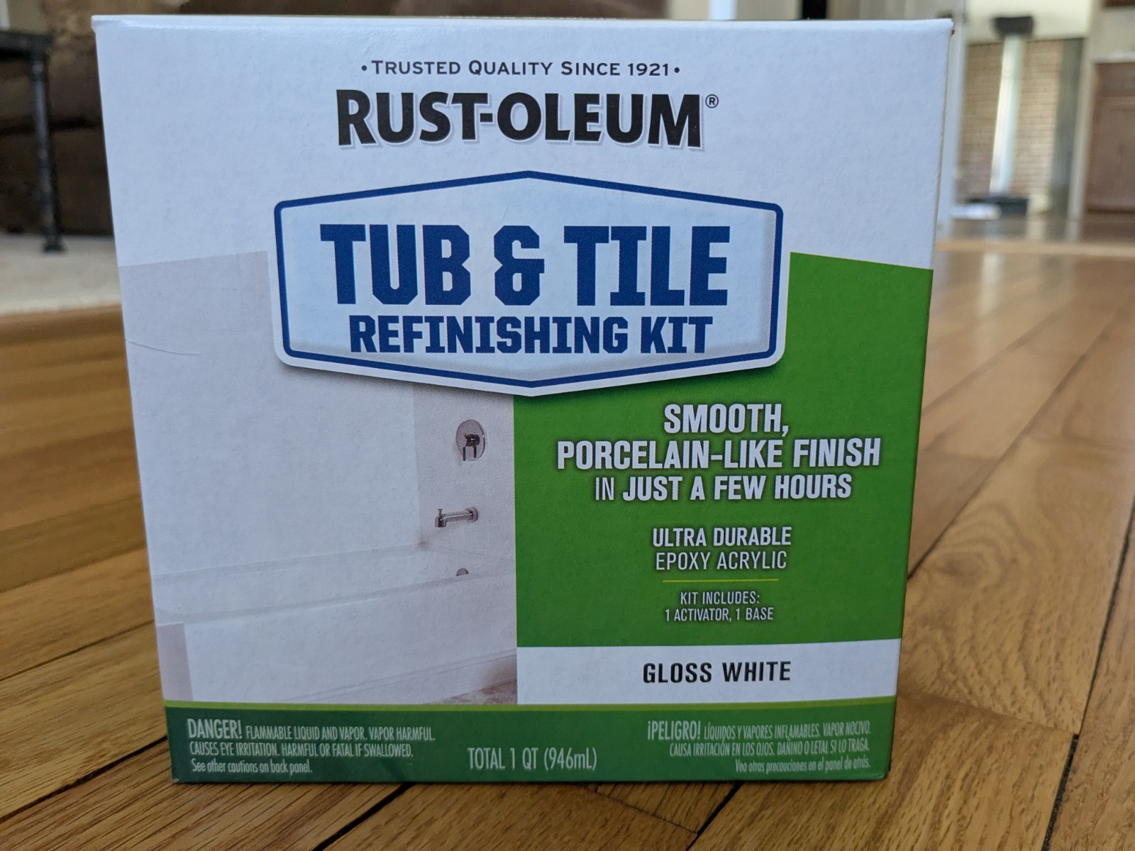 Rust-Oleum Tub and Tile Refinishing Kit 384165 - Gloss White