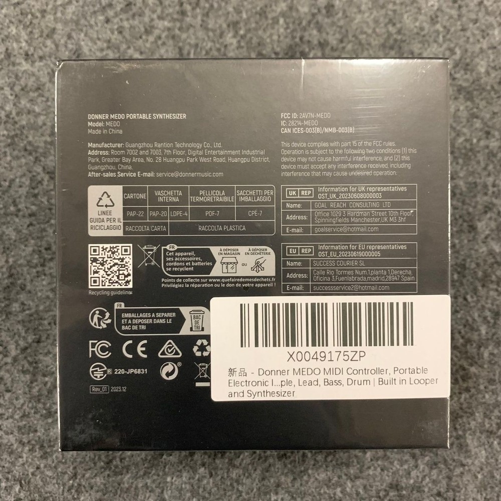 DONNER MEDO Portable Multi-Function Musical Instrument