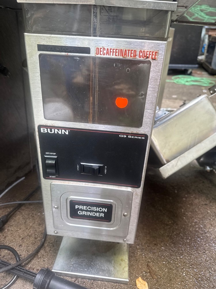 Bunn doble coffee grinder