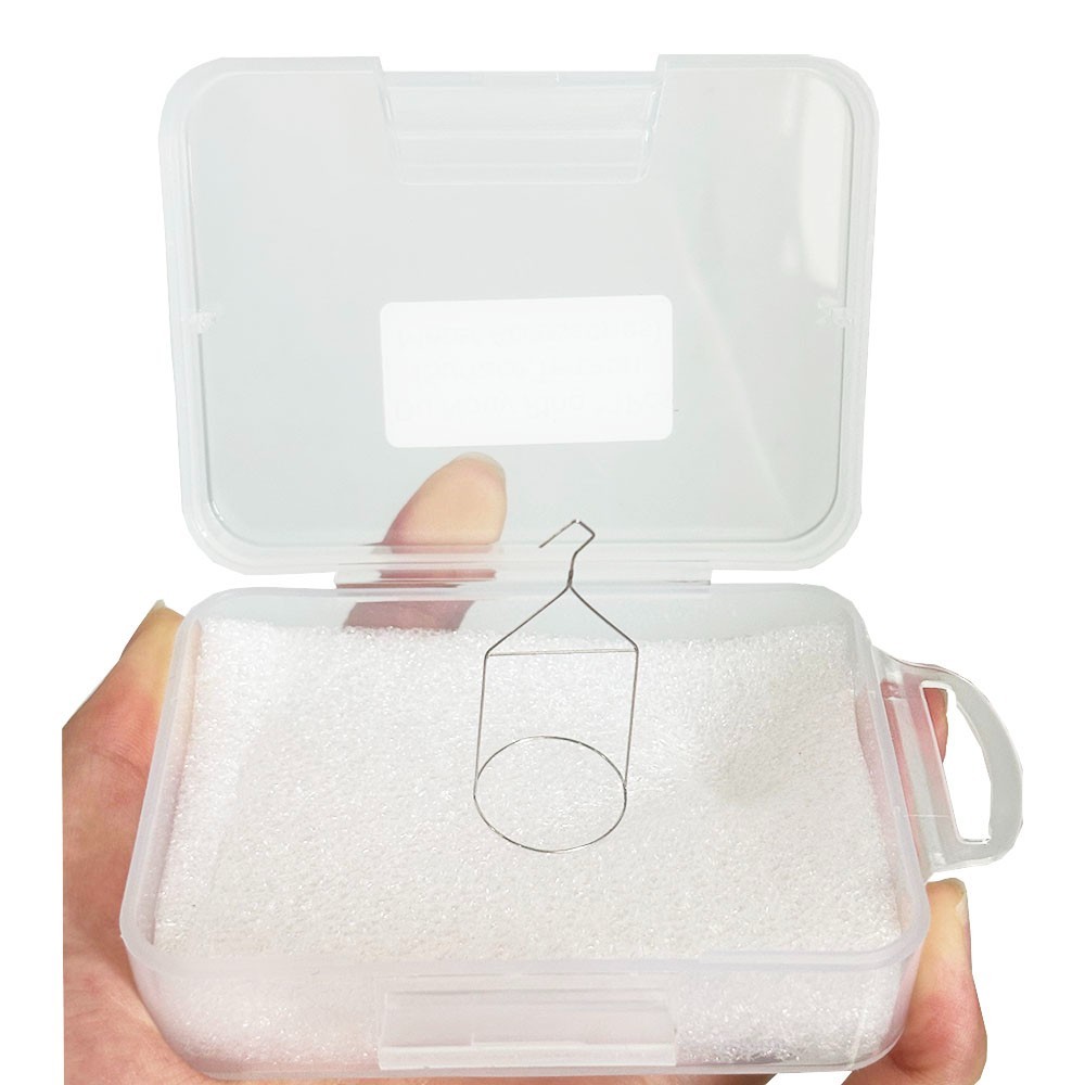 Surface Tensiometer Platinum Ring Loop Platinum Ring with Ring Radius 9.55mm