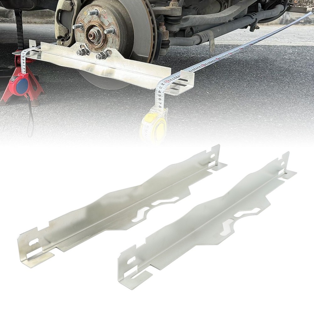 Toe Alignment Tool Plates Stainless Steel Accurate Wheel Alignment Measurements