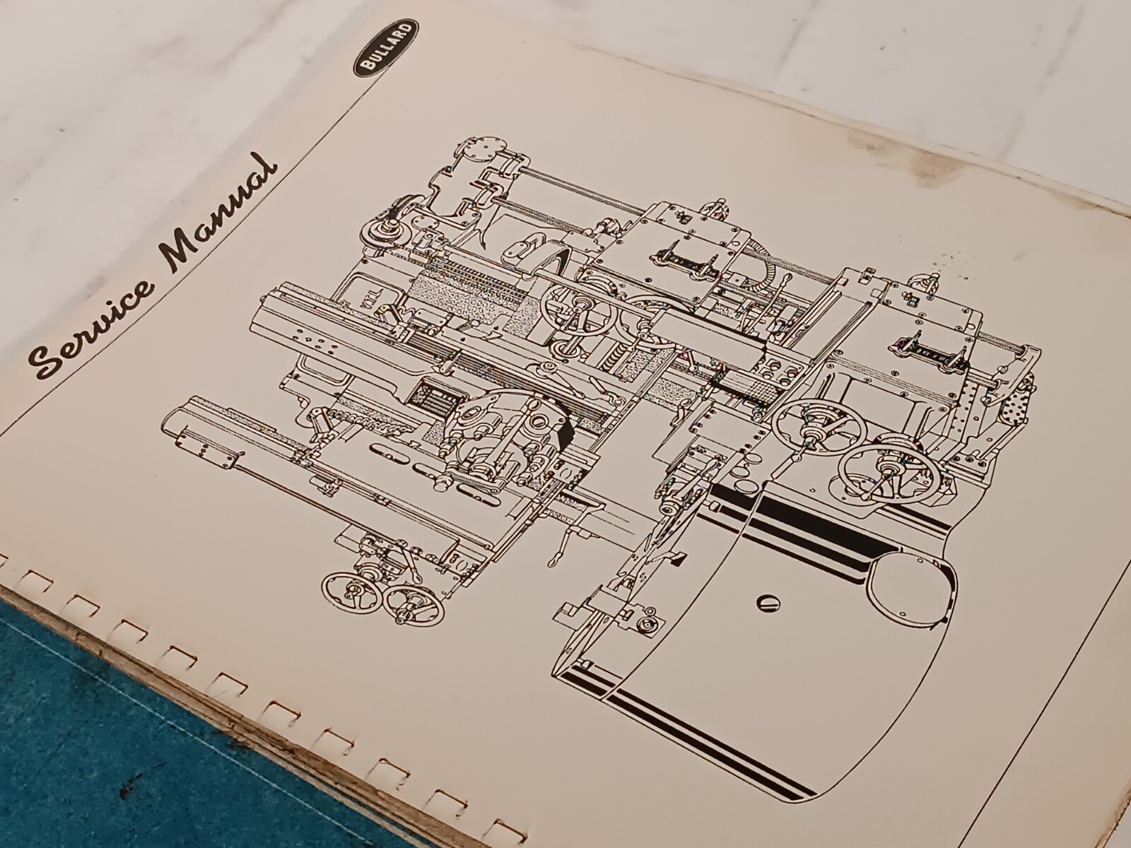 Lot of 7 Bullard Cut Master Vertical Turret Lathe Service & Instruction Manuals