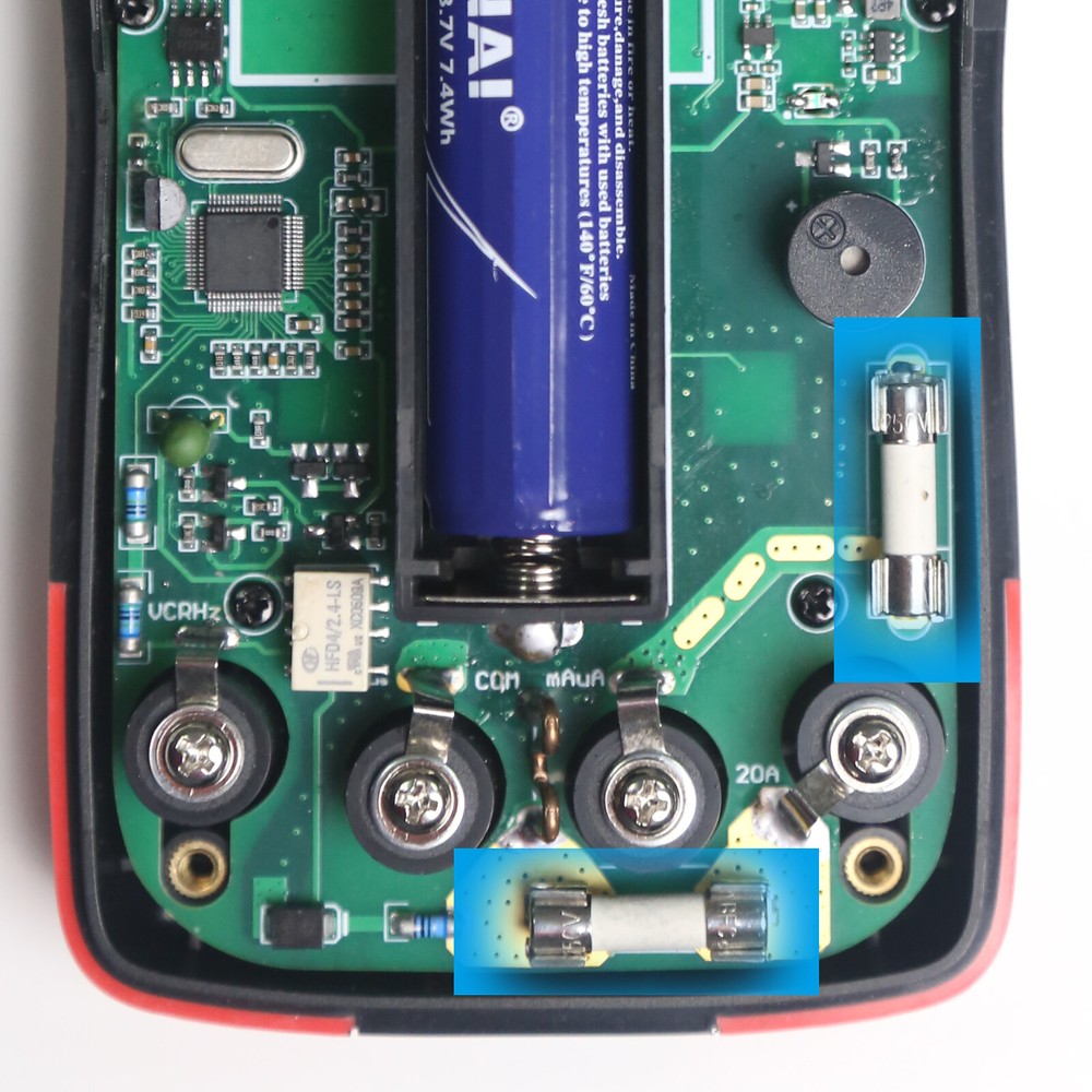 Handheld 2 in 1 Oscilloscope Multimeter Capacitance Resistance Tester Waveform