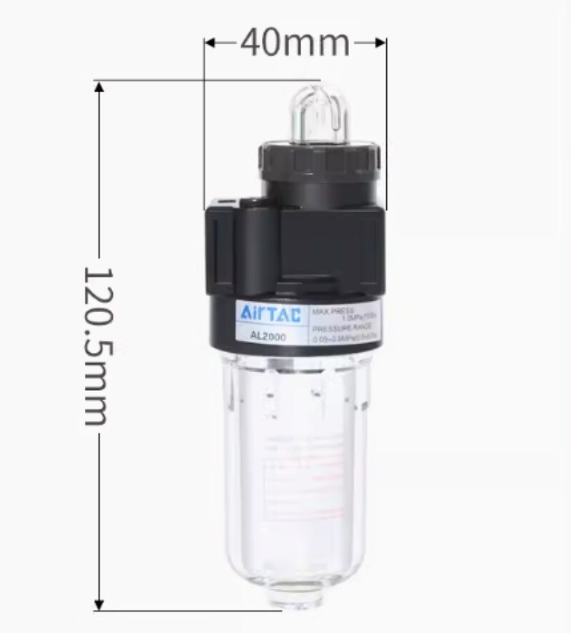 1pcs AirTAC AL1500 AL2000 Air Source Filter Separator New