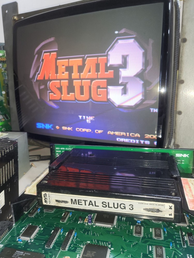 METASLIUG 3 MVS ARCADE GAME PCB BOARD ORIGINAL