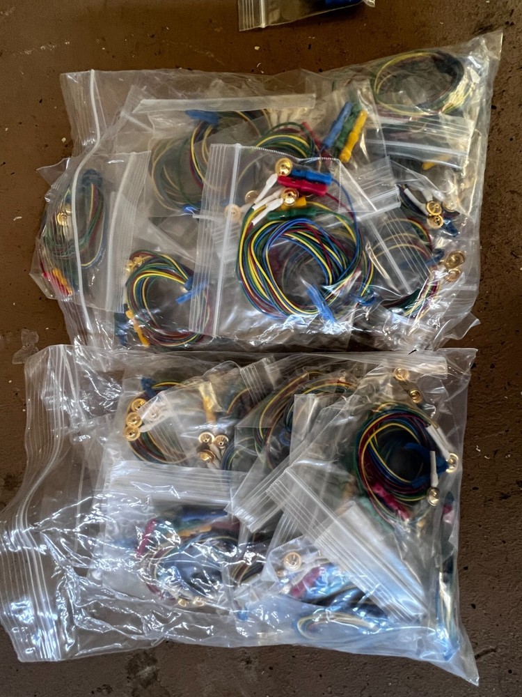 40 EEG electrodes compatible with Bainmaster devices 48" long