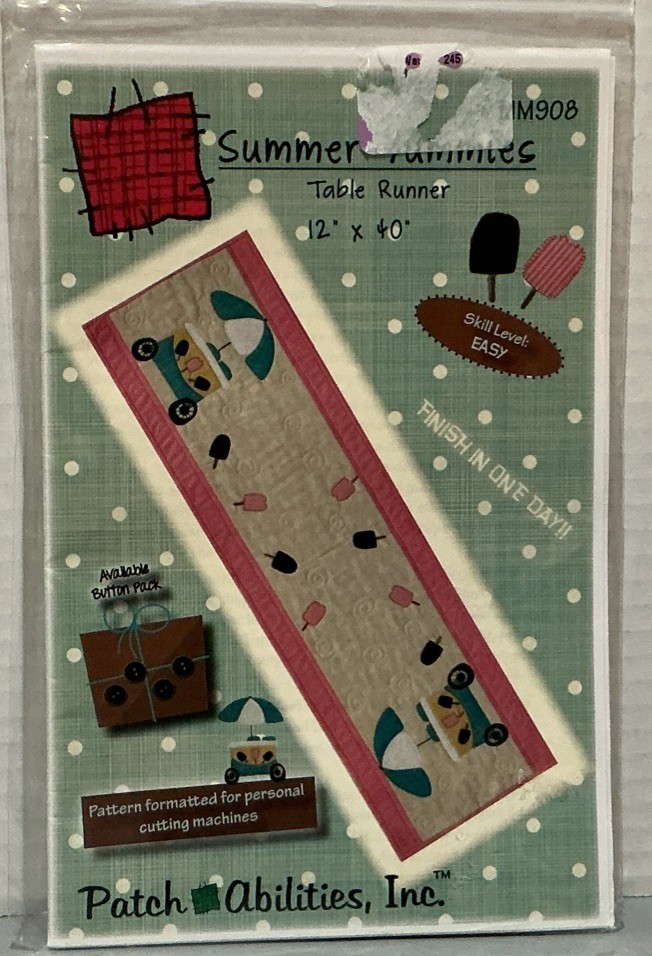Summer Yummies Table Runner By Patch Abilities Inc. MM908