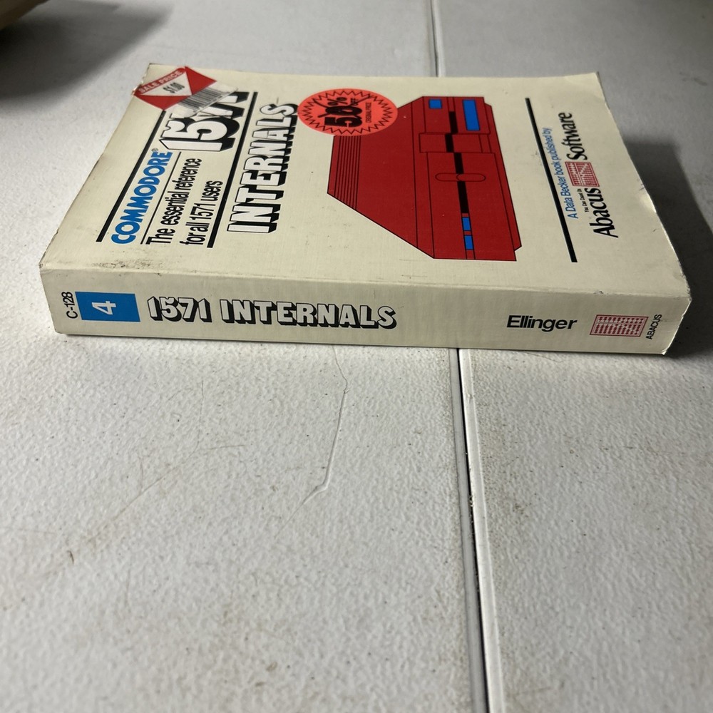 COMMODORE 1571 Essential Reference For All 1571 Internals Abacus Software Book