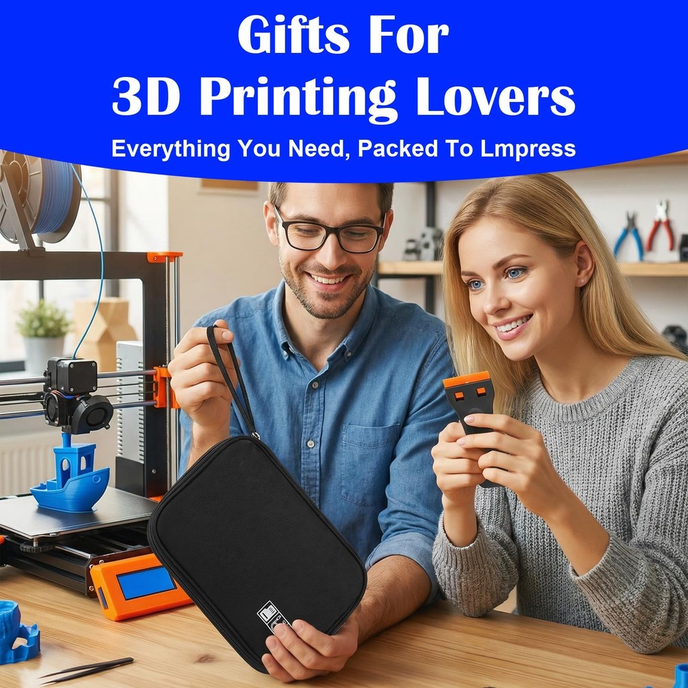 43 Pcs 3D Printer Tools Kit, 3D Printer Accessories Compatible with All FDM/S...