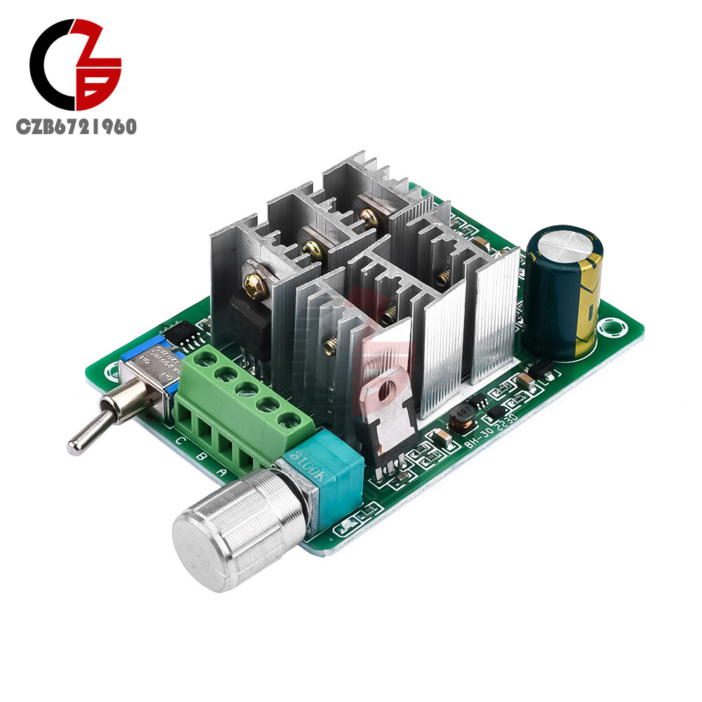 BLDC 3-Phase Sensorless Brushless Modulator Motor Speed Controller DC5-36V
