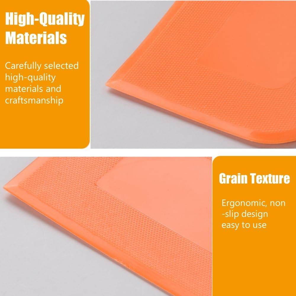 Bench Scraper, Dough Scraper, Bowl Scraper, Food Scraper Tool, Cake Scraper a...