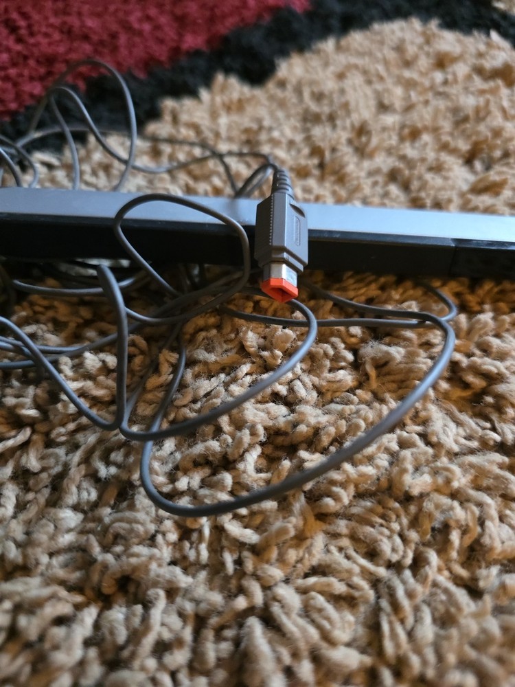 Nintendo Wii Sensor Bar - Silver Oem!