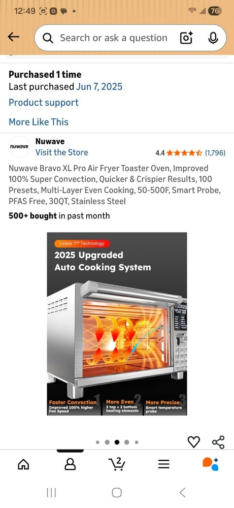 NuWave Bravo XL Pro (2024 VERSION)