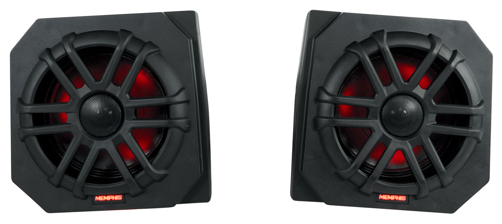 Pair Memphis Audio RNGR65FE 75w Speaker Pods For 2013-17 Polaris Ranger XP900