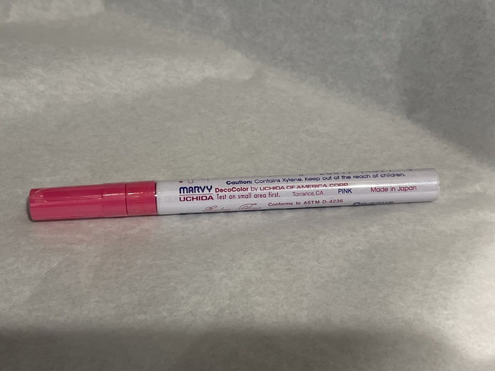 Marvy Uchida DECOColor Extra Fine Liquid PINK Marker 140