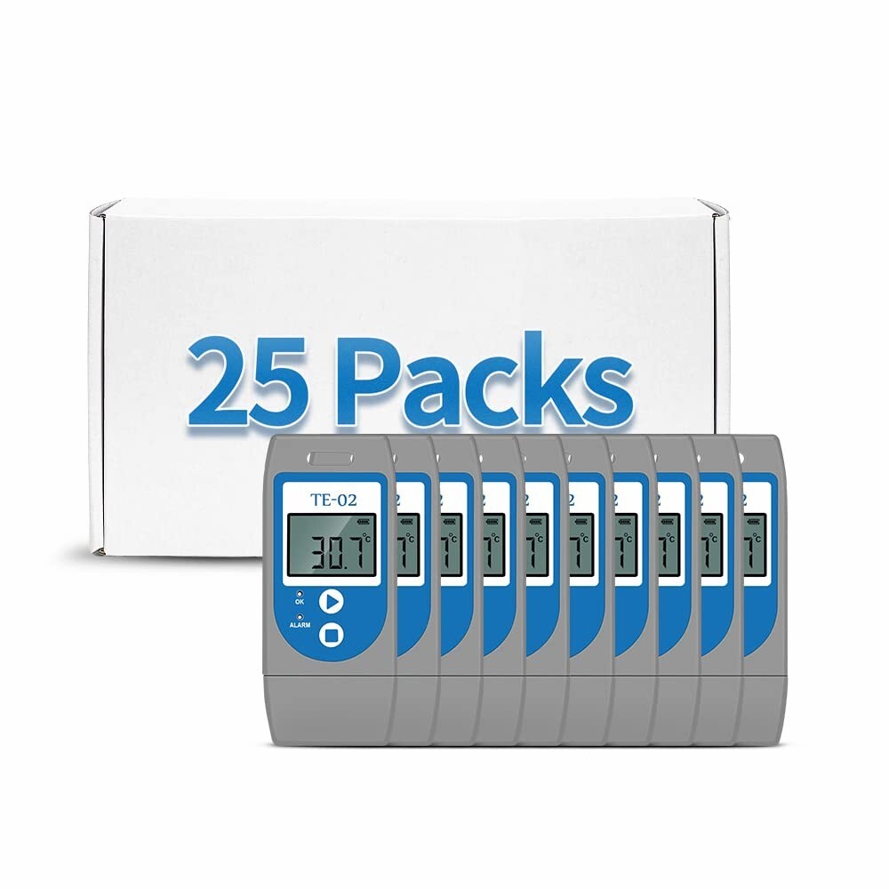 Temperature Data Logger,  USB Temperature Data Recorder with PDF & CSV