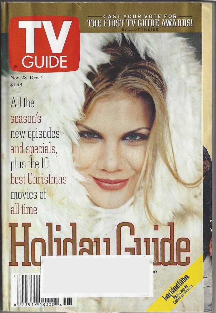 1998 TV Guide Nov 28-Dec 4 Holiday Guide
