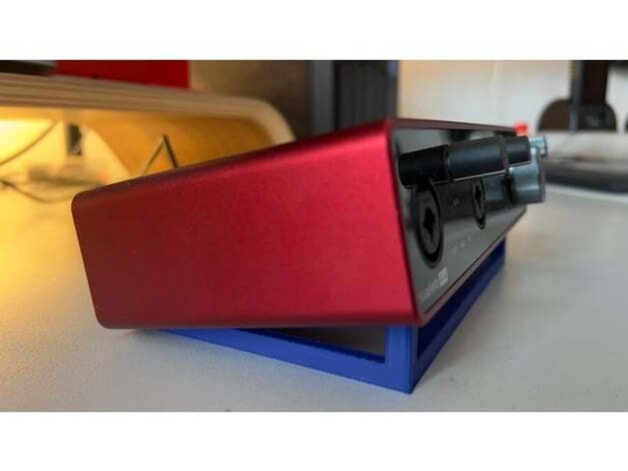 Convenient Angled Stand for Focusrite Scarlet 4i4 Audio Interface *Black*