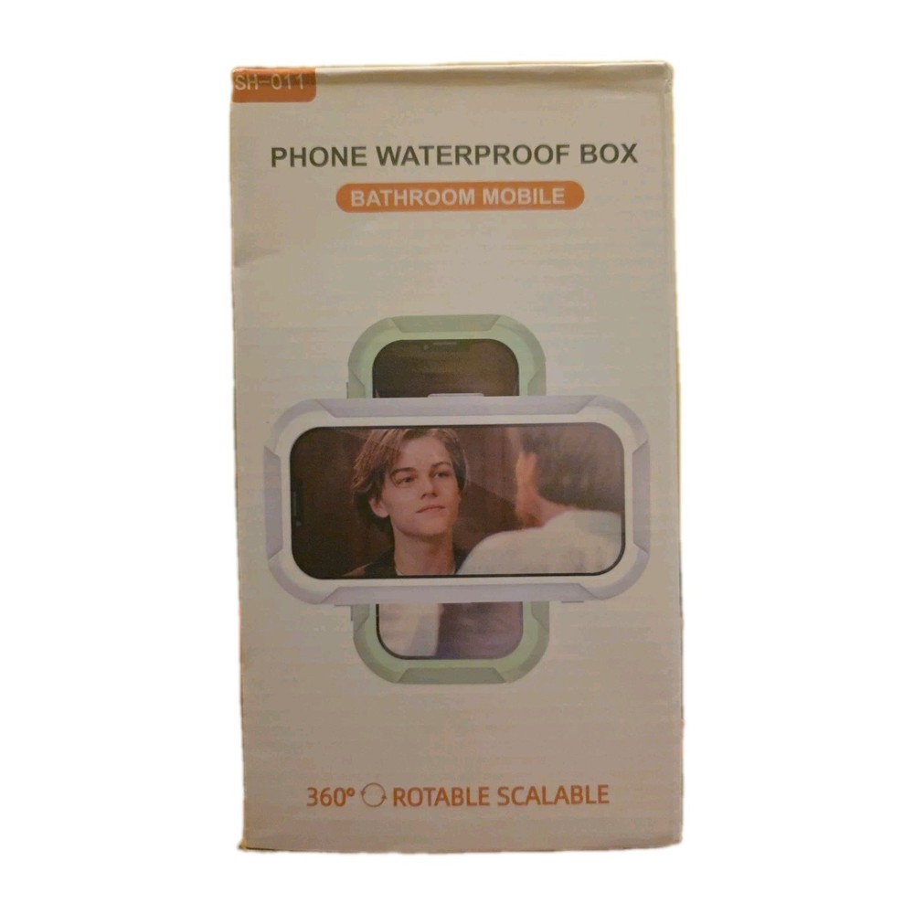 Wall-Mounted Waterproof Phone Case - 360° Rotation & Scalable