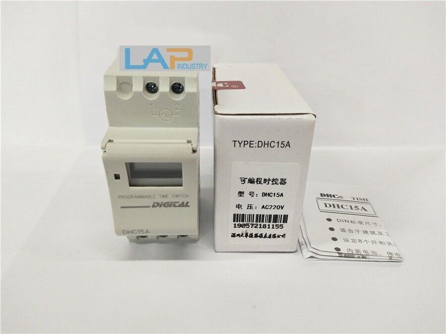 1PCS NEW FOR DHC Programmable Time Controller DHC15A AC220V