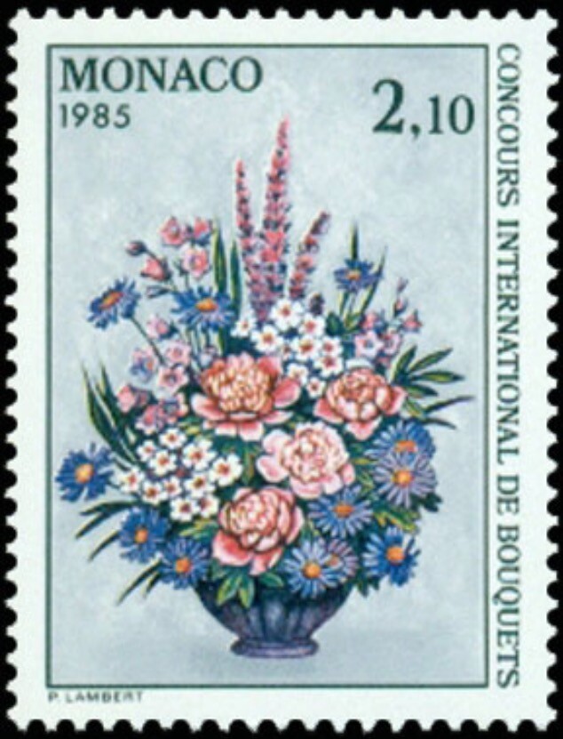 Monaco #1440 MNH Flowers
