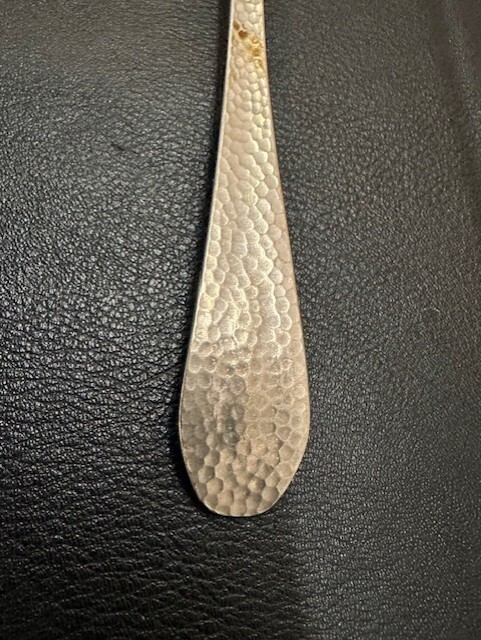 HAMMERED 6-7/8" FORK : S. E. B. : Samuel E. Bernstein NATIONAL : TX25