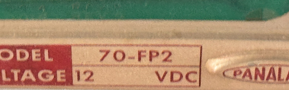 USED Panalarm 70-FP2 REV. 9 Circuit Board