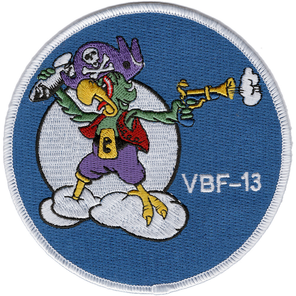 VBF-13 Aviation Fleet Bombing Squadron Patch
