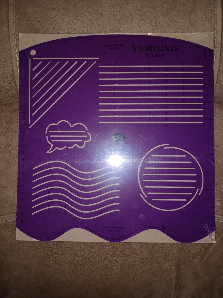 Creative Memories Storylines Template Journaling Guidelines Stencil