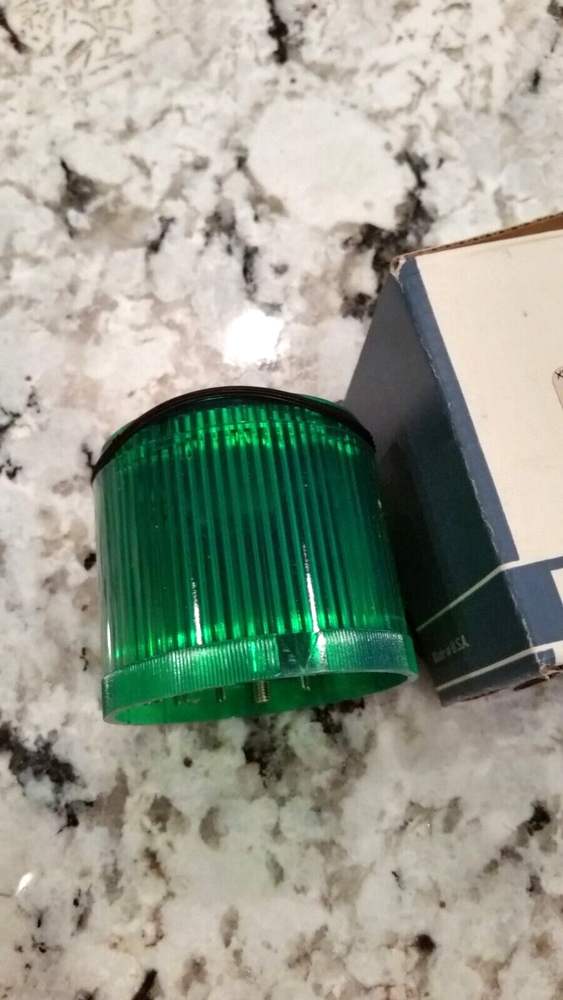 Telemecanique XVAC331 Green Beacon Stack Light Lens 28046