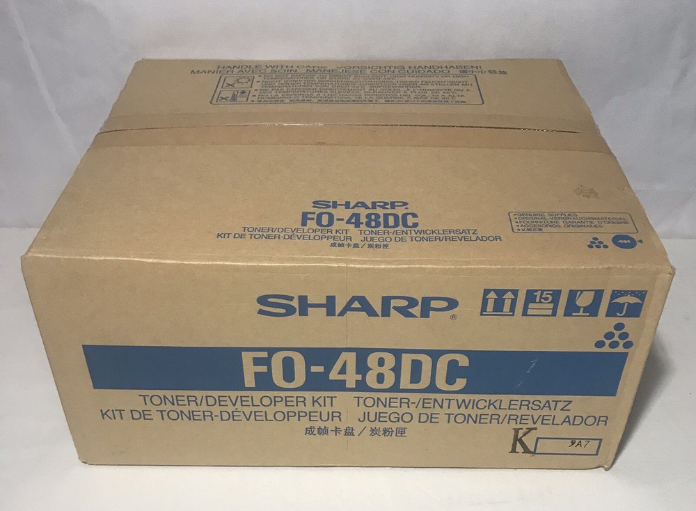 Genuine Sharp FO-48DC Toner Developer Printer Copier Fax Sealed New