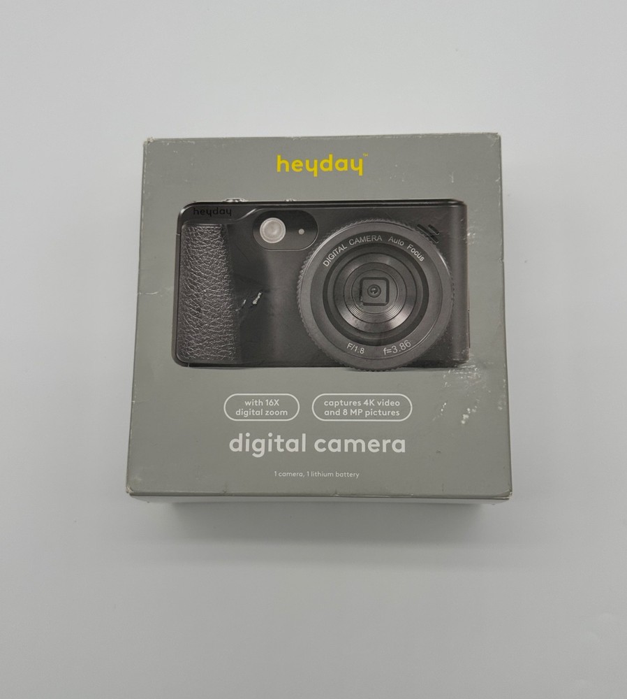 4K Vlogging Camera Kit w/ Microphone & LED Light Complete Content Creator Starte