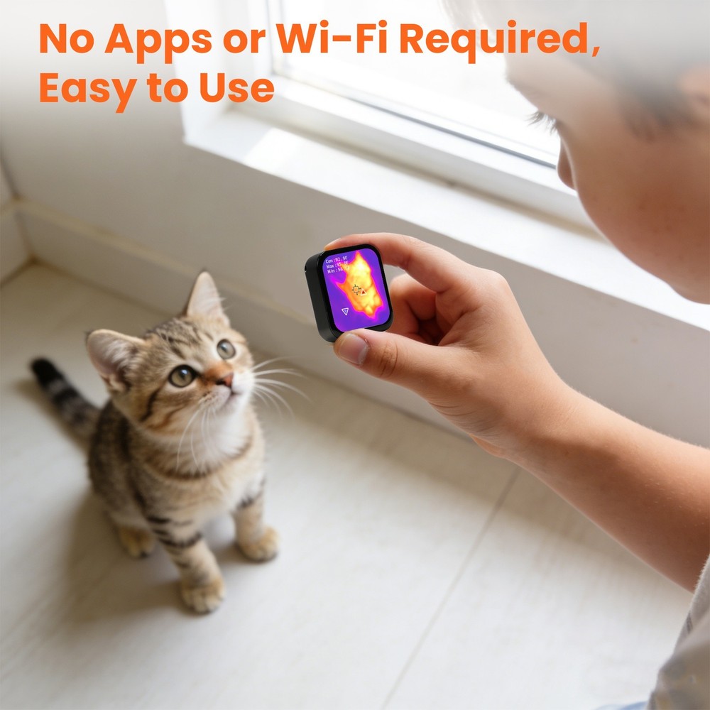 ANXTECH Thermal Imaging Camera for Beginner Thermal Imager Camera Small Beginner